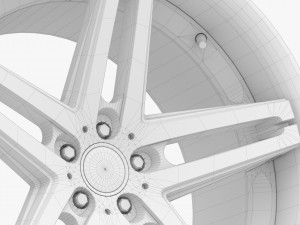 rims - asanti brabus hre lexani vossen vorsteiner wald rotiform 3D Model