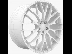 rims - asanti brabus hre lexani vossen vorsteiner wald rotiform 3D Model