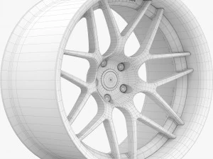 rims - asanti brabus hre lexani vossen vorsteiner wald rotiform 3D Model