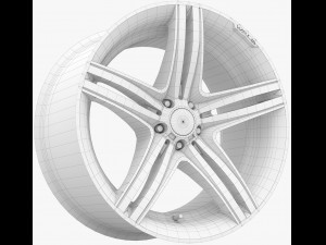 rims - asanti brabus hre lexani vossen vorsteiner wald rotiform 3D Model