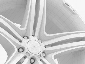 rims - asanti brabus hre lexani vossen vorsteiner wald rotiform 3D Model