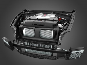 v8 engine suv 3D मॉडल