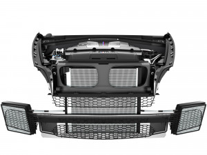 v8 engine suv 3D मॉडल