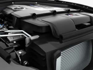 v8 engine suv 3D मॉडल