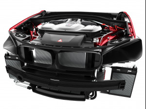 v8 engine suv 3D Model