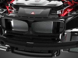 v8 engine suv 3D Model
