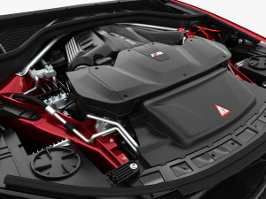 v8 engine suv 3D Model