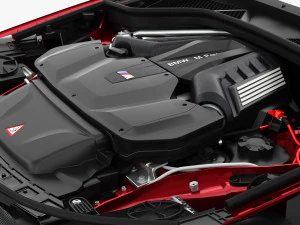 v8 engine suv 3D Model