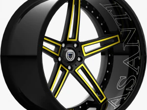 lexani vossen asanti hre hamann rotiform vorsteiner - rims collection 3D Model
