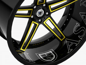 lexani vossen asanti hre hamann rotiform vorsteiner - rims collection 3D Model