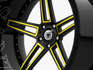 lexani vossen asanti hre hamann rotiform vorsteiner - rims collection 3D Model