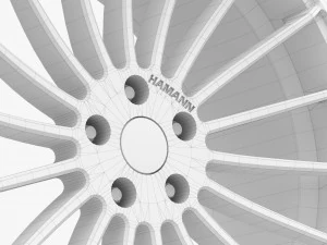 lexani vossen asanti hre hamann rotiform vorsteiner - rims collection 3D Model