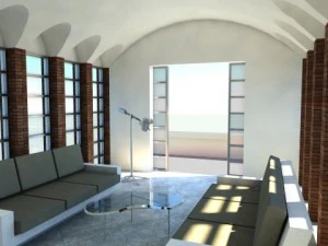 sala de estar 3dsmax Modelo 3D