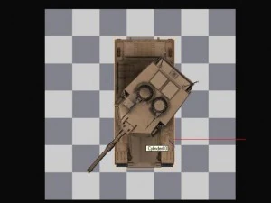 3dmm1abrams 3D Model