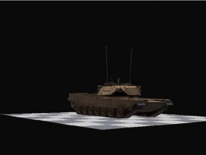 3dmm1abrams 3D Model