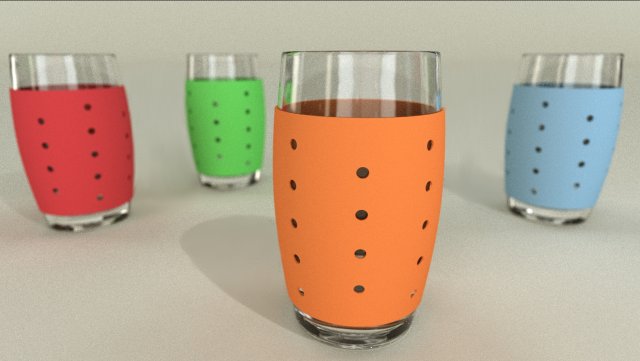 designer glass Modèle 3D .c4d .max .obj .3ds .fbx .stl .blend 