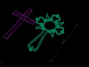 3d cross stl Model Cetak 3D