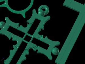 3d cross stl 3D Print Model