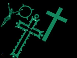 3d cross stl 3D Print Model