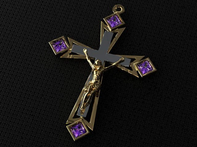 3d cross stl 3D Print Model .c4d .max .obj .3ds .fbx .stl .blend 