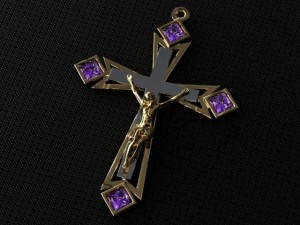 3d cross stl Model do druku 3D
