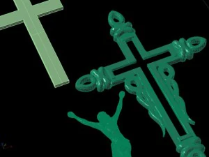 3d cross stl 3D Print Model