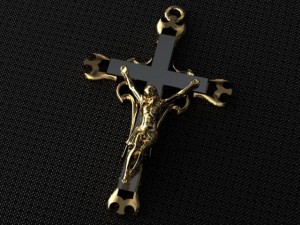 3d cross stl Model do druku 3D