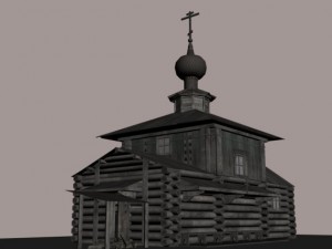 church 3D Modell