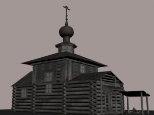 church 3D Modell