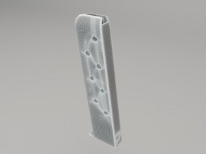 webley and scott automatic pistol cal455 3D Model