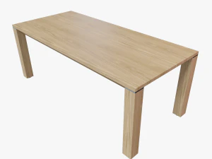 современный обеденный стол 01 3D Модель