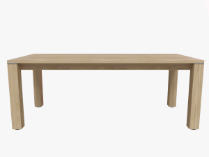 modern dining table 01 Modelo 3D