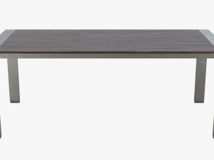 modern dining table 02 3D Model