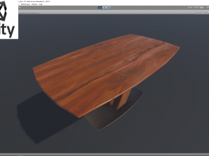 modern dining table 03 Modelo 3D