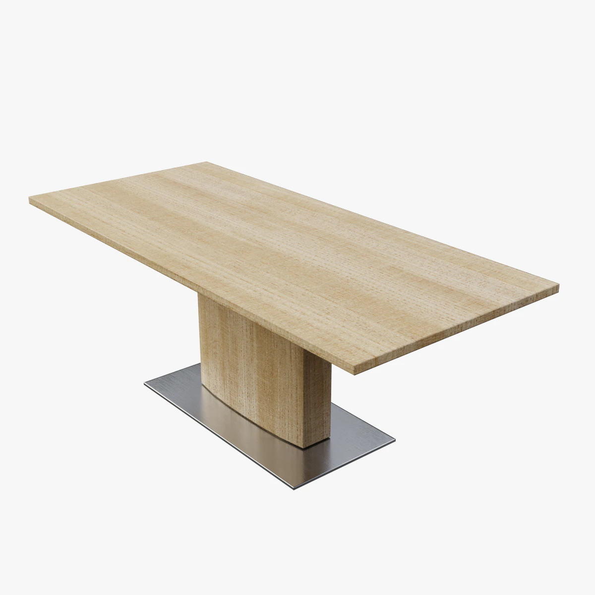 modern dining table 04 3D Model .c4d .max .obj .3ds .fbx .stl .blend