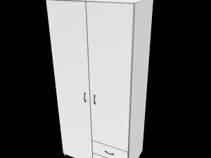 wardrobe 01 3D Model