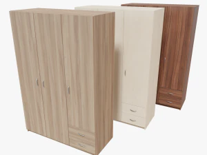 guarda-roupa 02 Modelo 3D