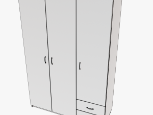 wardrobe 02 3D Model