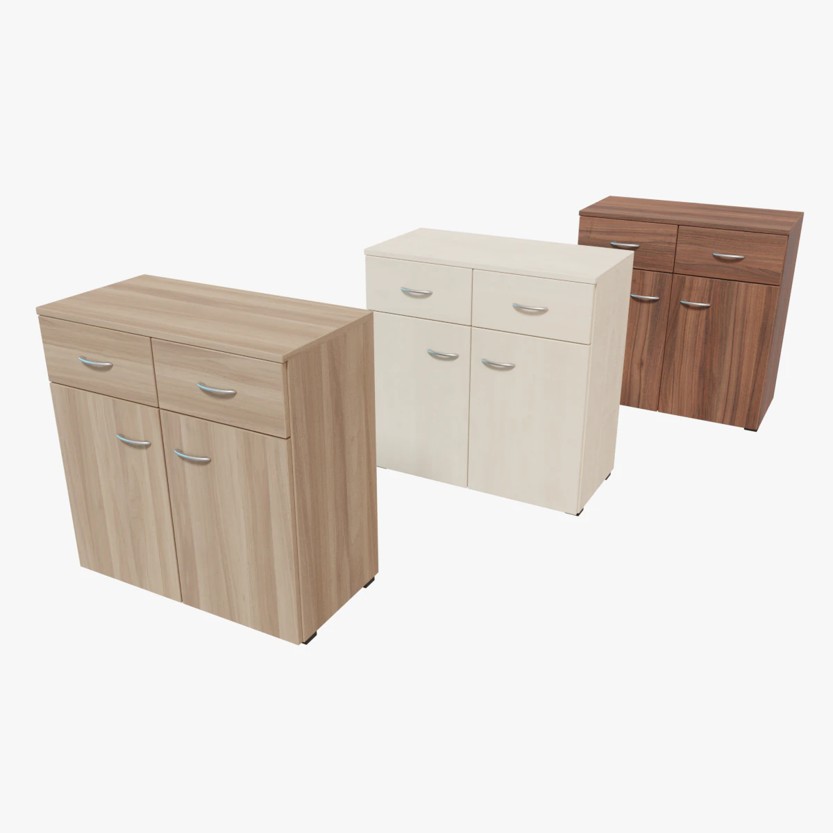 commode 01 3D Model .c4d .max .obj .3ds .fbx .stl .blend 