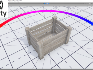 wooden crate 3D Model