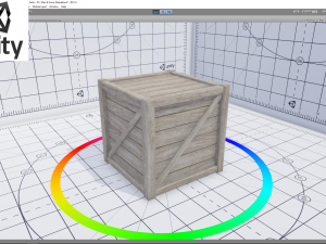 wooden box Model 3D