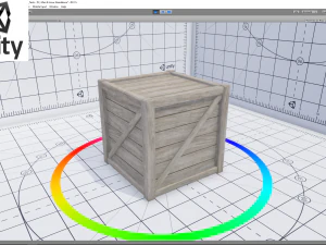 wooden box 3D Model