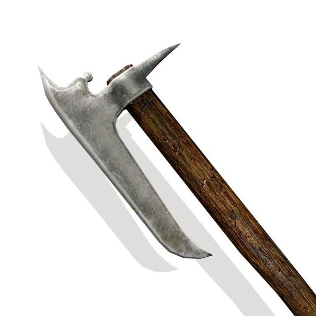 bearded battleaxe 3D Model .c4d .max .obj .3ds .fbx .stl .blend 
