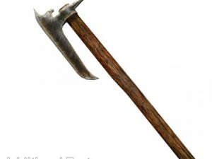 bearded battleaxe 3D Model