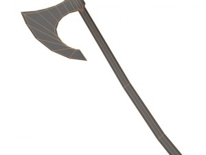 celtic battleaxe 3D Model