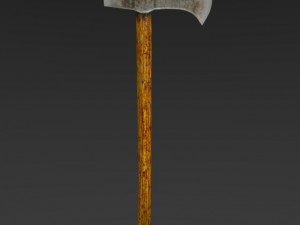 viking battleaxe 3D 모델