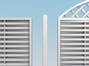 wooden fence modules 1 3D मॉडल