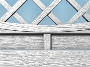 wooden fence modules 2 3D Model