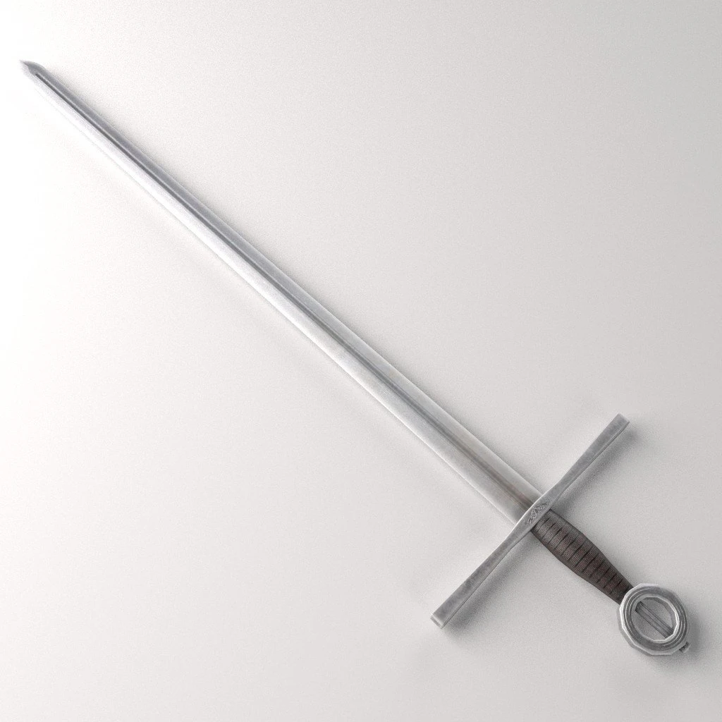 &eacute;p&eacute;e 01 Modèle 3D .c4d .max .obj .3ds .fbx .stl .blend 