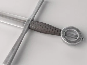 &eacute;p&eacute;e 01 Modèle 3D